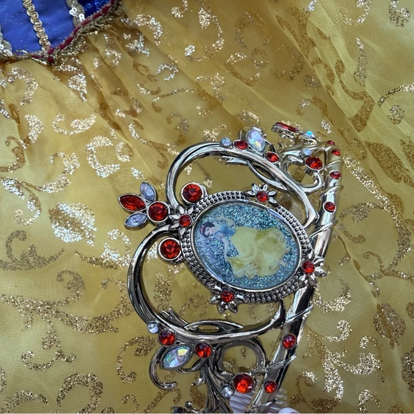 Disney Store Snow White Princess Dress Costume w/ Wand & Tiara *Like New - Picture 3 of 6